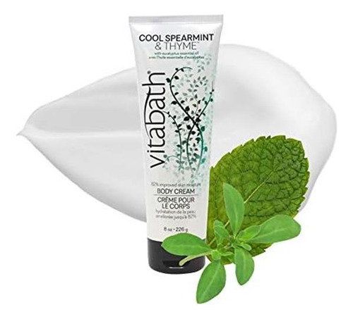 Creme Corporal Vitabath Hortelã Fresca E Tomilho 8 Onças - Imagem 14