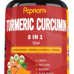 Suplemento Papnami Cúrcuma Extrato De Curcumina 90 Cápsul