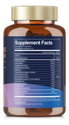 Suplemento Totaria Kidney Cleanse Detox & Repair Vegan - Imagem 8