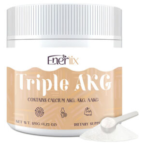 Suplemento Enerlix 11 Em 1 Akg Com Cálcio Aakg Okg Gkg 30