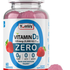 Yum-vs - Gomas De Vitamina D3 Com Zero Açúcar Para Adultos E