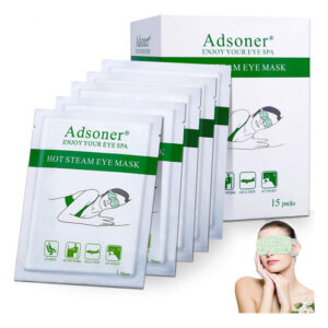 Máscara De Olhos A Vapor Adsoner 15 Pacotes Máscara De Spa