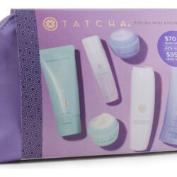 Conjunto De Cuidados Com A Pele Tatcha Mini Favorites Limpa