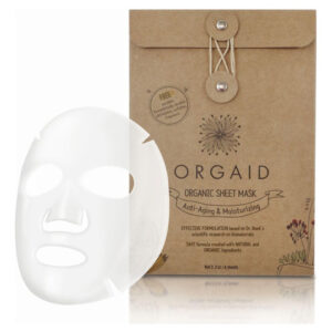 Máscara De Lençol Orgaid Orgânica Antienvelhecimento E Hidra