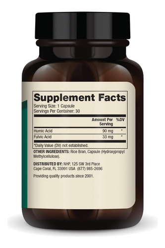 Dr. Complexo De Ácido Fúlvico Húmico Mercola 90 Mg De Ácido - Imagem 4