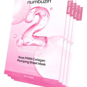 Máscara De Lençol Numbuzin No.2 Rose Porn Collagen Plumping
