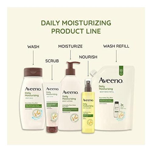Aveeno Esfoliante Corporal Hidratante Diário 8 Oz - Imagem 12