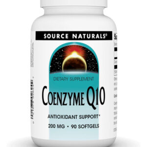 Fonte Do Suplemento: Coenzima Q10 Natural 200 Mg 90 Cápsul
