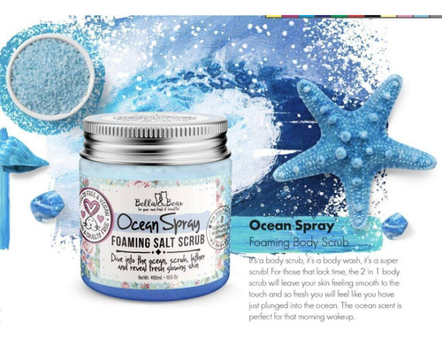 Bella & Bear Ocean Spray Esfoliante Corporal - Tamanho De... - Imagem 8