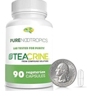 Puro Nootrópicos Theacrine (tecrina) Cápsulas De Vegetais De