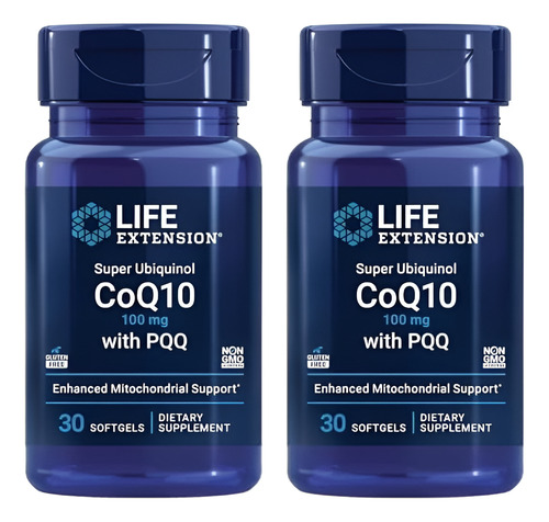 Extensão Da Vida Subiquinol Coq10 Com Pqq Coq10 Pqq Shila
