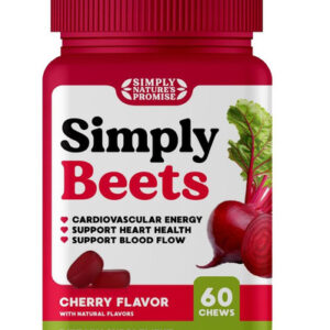 Gomas Coração Sabor Beterraba Simply Beets