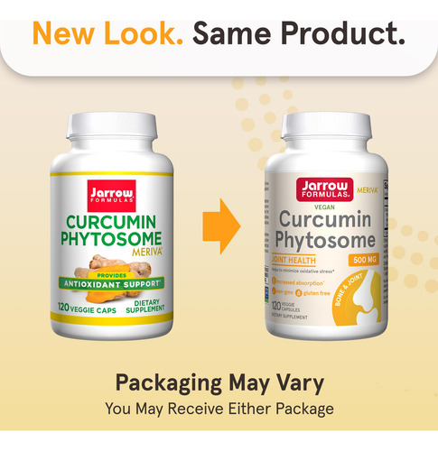 Suplemento Jarrow Formulas Curcumina Fitossoma 500 Mg 120 Cá - Imagem 2
