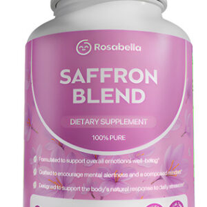 Mz Suplementos Nutricionais De Azafran Rosabella 60 X