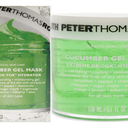 Máscara De Gel De Pepino Hidratante Desintoxicante Extremo