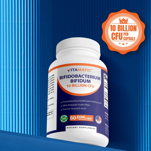 Suplemento Probiótico Vitamático Bifidobacterium Bifidum 10b - Imagem 8