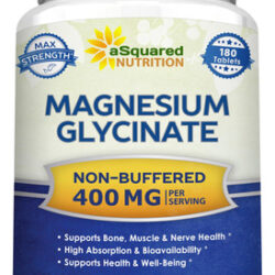 Suplemento Asquared Nutrition Glicinato De Magnésio 400mg