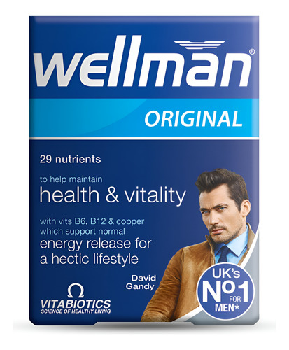Suplemento Vitabiotics Wellman Advanced Vitamin & Mineral 30 - Imagem 2