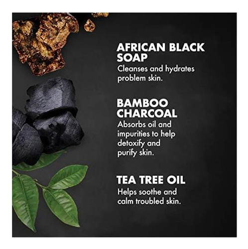Sheamoisture Sabonete Preto Africano Esfoliante Corporal Co - Imagem 5