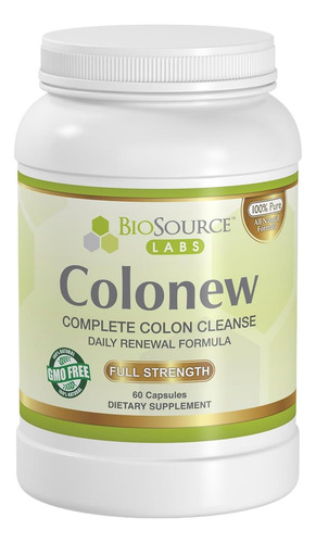 Biosource Labs Colonew Complete Colon Cleanse Suplemento De