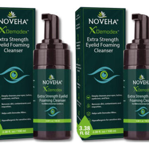 Espuma De Limpeza De Pálpebras Noveha Demodex Com Óleo De Me