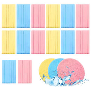 Esponja Facial Comprimida Gddochn 240 Unidades Para Remoção