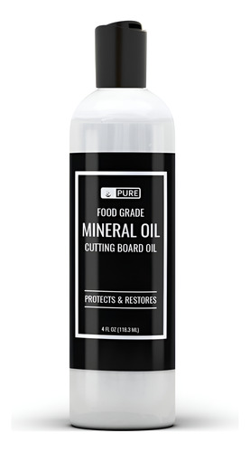 Pure Ingredients Óleo Mineral (4 Fl Oz) Para Tábuas De Corte - Imagem 6