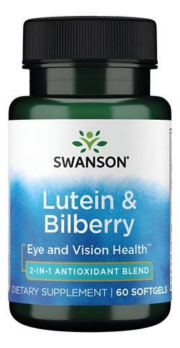 Luteína E Arberry Padronizado Swanson 60 Sgels