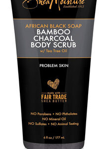 Sheamoisture Sabonete Preto Africano Esfoliante Corporal Co