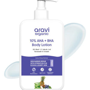 Loção Corporal Aravi Organic 10% Aha + 1% Bha Com Niacinamid
