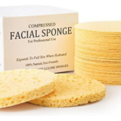 Esponjas Faciais Maxsoft Celulose Comprimida 50 Unidades