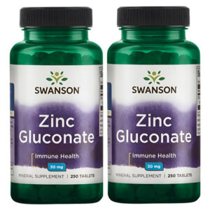 Gluconato De Zinco Swanson Complemento Mineral Imunológico