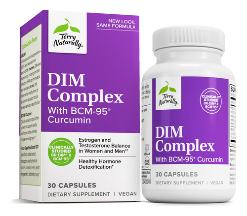 Suplemento Terry Naturally Dim Complex 30 Cápsulas