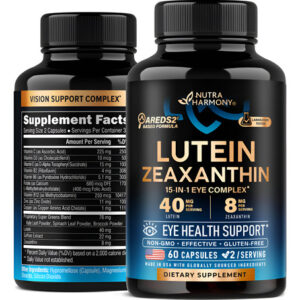Vitaminas Para Os Olhos Nutraharmony Luteína 40 Mg E Zeaxant