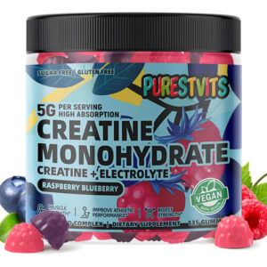 Gomas De Creatina Monohidratada Purestvits 5g (135 Unidades)
