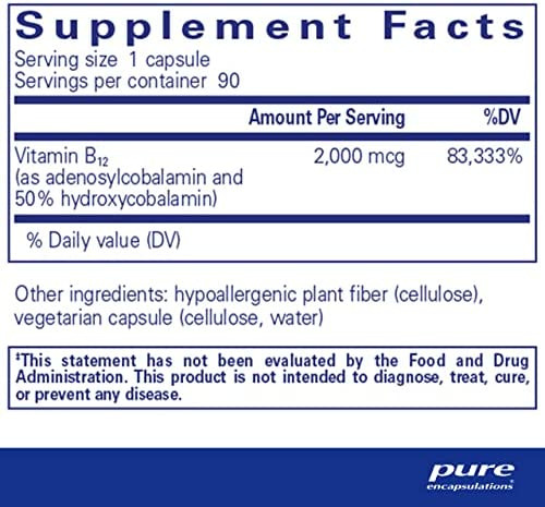 Cápsulas Puras De B12 Com Vitamina B12 Para Bem-estar - Imagem 11