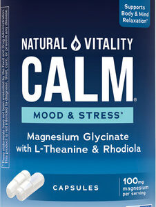 Suplemento Natural Vitality Calm® Para Alívio Do Humor E Do