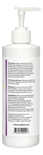 Creme Calmante De Magnésio Cryoderm 240ml - Imagem 9