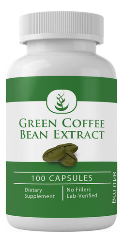 Suplemento De Ingredientes Originais Puros Green Coffee Bean