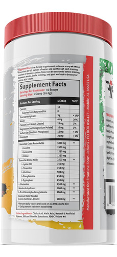 Amino Flood Bcaa+ Blocos Fórmula De Primeira Linha - Imagem 6
