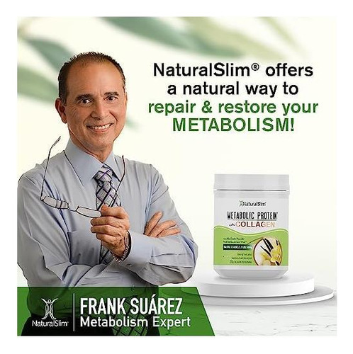 Pó De Proteína Metabólica Naturalslim Com Baunilha De Coláge - Imagem 14