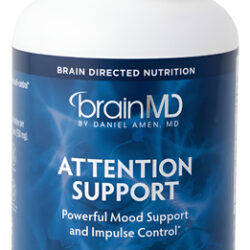 Brainmd Dr Amen Attention Support - 90 Cápsulas - Promove Fo
