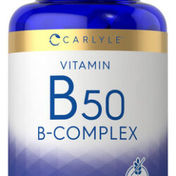 Suplemento Carlyle Vitamin B50 Complex 180 Cápsulas
