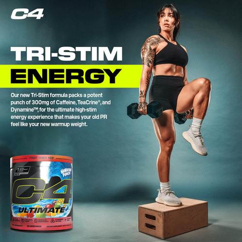 Pó Pré-treino Cellucor C4 Ultimate Sugar Free 20 Porções - Imagem 4