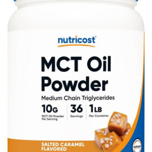 Nutricost Mct Em Pó Premium Sabor Caramelo 045 Kg