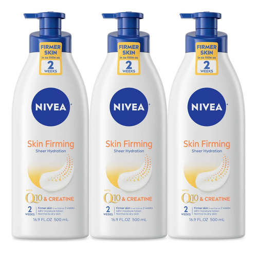 Loção Corporal Nivea Hidratação E Firmeza Pacote Com 3 - Imagem 15
