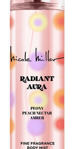 Body Mist Nicole Miller Radiant Aura 240ml Para Mulheres