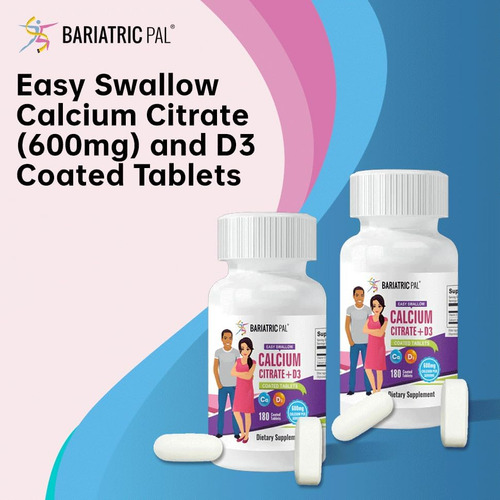 Citrato De Cálcio Bariatricpal Easy Swallow (600 Mg) E Compr - Imagem 17