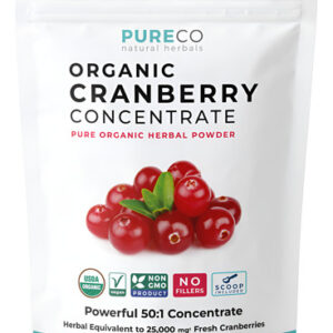 Suplemento Pure Co Cranberry Em Pó Orgânico 500g