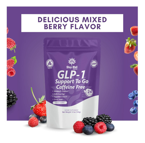 Suplemento Glp-1 Glp 1 Booster Drink Mix Para Controlar E - Imagem 15